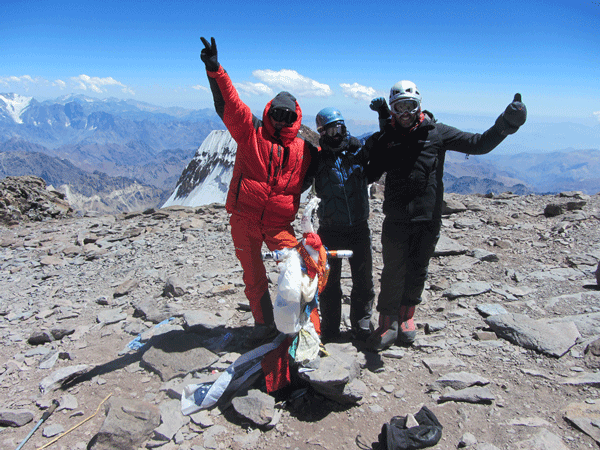 Success on Aconcagua for Trek & Mountain readers