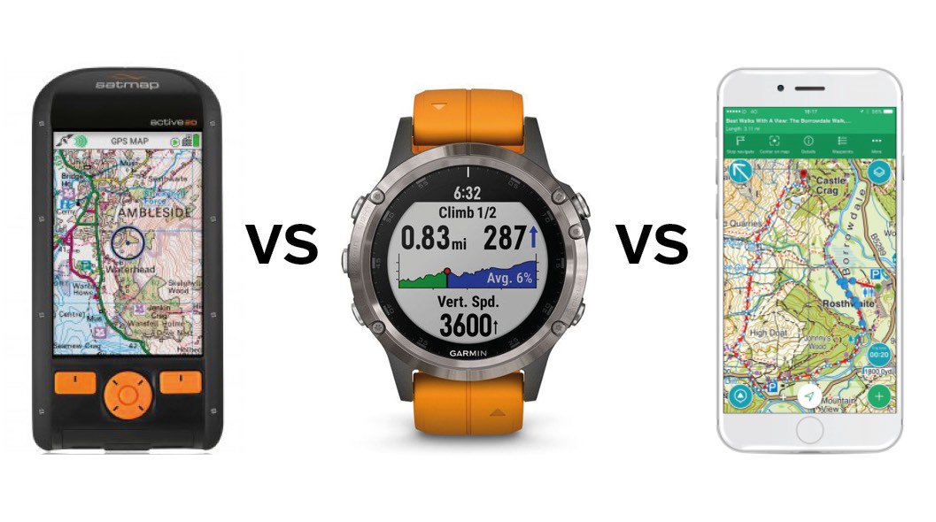 Proportional velstand Quagmire The big question: GPS unit, Smartphone app or GPS watch? | Trek and Mountain