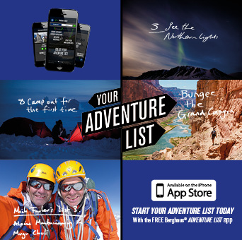 Berghaus Adventure List App